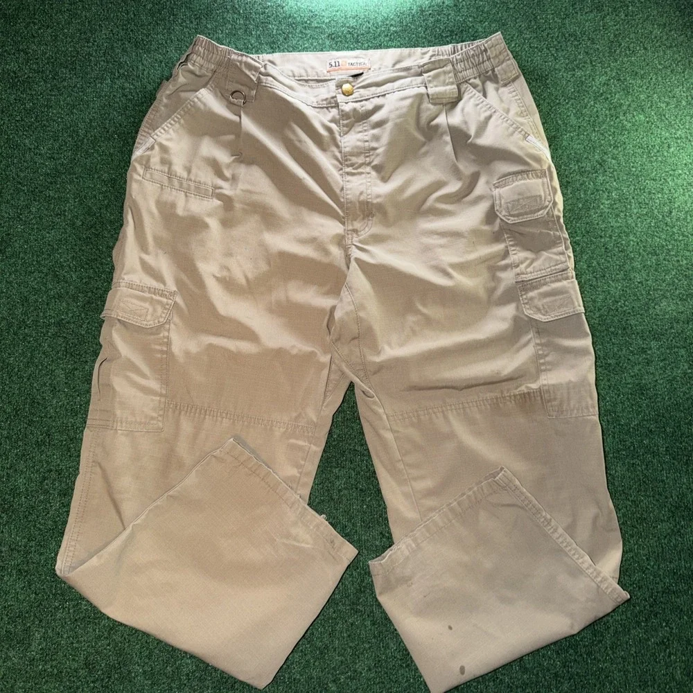 5.11 Tactical Cargo Pants Men's Size 38x30 Khaki Pants